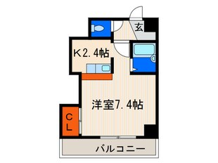 エスペランサ伏見の物件間取画像